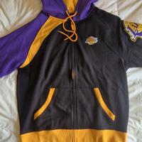 Felpa con cappuccio e zip Los Angeles Lakers