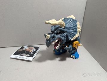 MATTEL Street Sharks Spike Triceratopo dinosauro