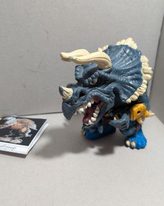 MATTEL Street Sharks Spike Triceratopo dinosauro