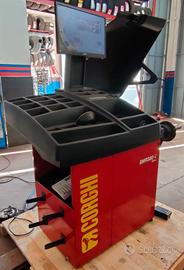 Equilibratrice CORGHI Compressore ABAC Ponte OMER 