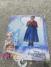 Vestito ANNA Frozen bambina 7-8 anni 