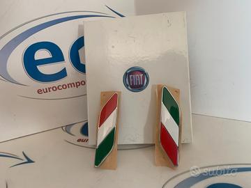 50901681 BADGE TRICOLORE BANDIERA ORIGINALE FIAT 5