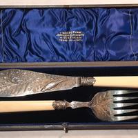 SET DA PESCE VITTORIANO - Sheffield 1889