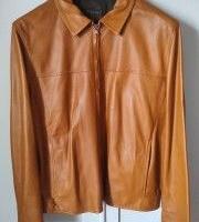 Giubbino pelle Bruno Magli color marrone chiaro 54