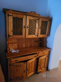 vetrina stile baita/rustico