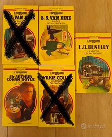 stock 3 libri i classici del giallo Mondadori