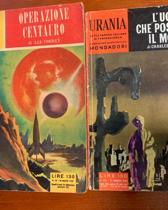 Romanzi URANIA 80 pezzi 80 centesimi l'uno