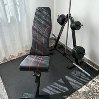 Attrezzi Palestra panca dischi manubri