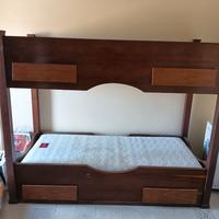 Letto a castello in legno