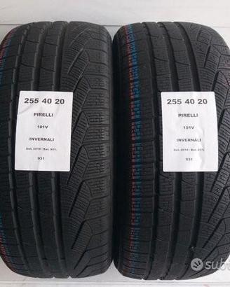 2 gomme 255 40 20 pirelli a931