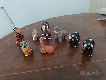 animaletti di ceramica