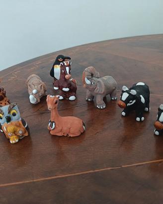 animaletti di ceramica