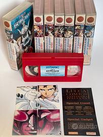 Cassette VHS I cieli di Escaflowne + inserti