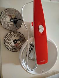 Passaverdure elettrici + 3 dischi acciaio inox ada