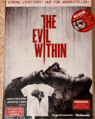 ps3 The evil within limited + t-shirt