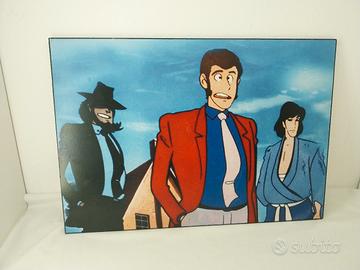 quadro stampa di Lupin III anni 80