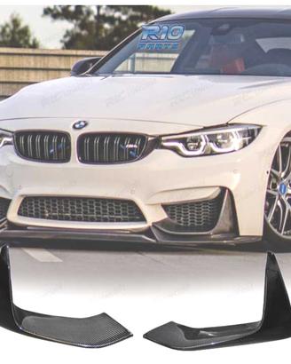 DIVISORI PARAURTI BMW F80 F82 F83 IN CARBONIO