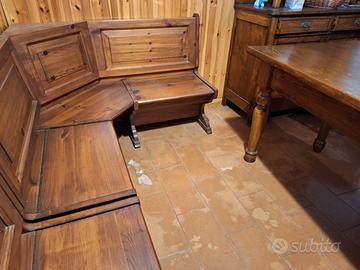 giropanca in legno massello