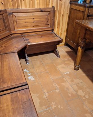 giropanca in legno massello