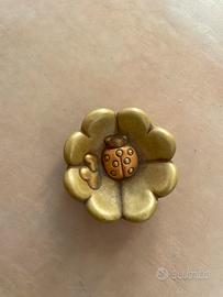 Quadrifoglio con coccinella Thun