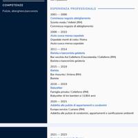 Lavoro alberghiero, commessa, bancoposta