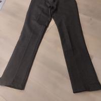 pantalone elasticizzato grigio scuro 