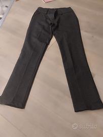 pantalone elasticizzato grigio scuro 