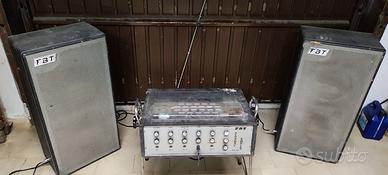 Amplificatore FBT mod 600 a Valvole vintage