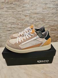 Sneakers IGI&CO in Vera Pelle – Made italy n.44