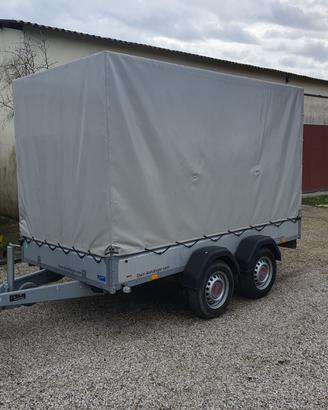 Rimorchio doppio asse 2000 kg – 301x153 – 2,5 anni