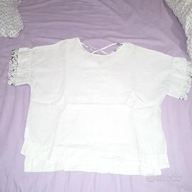 Maglia donna in tela di cotone 