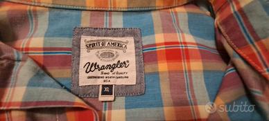 camicia originale Wrangler Taglia XL