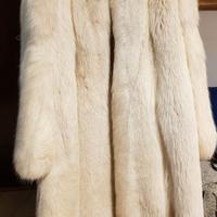 Pelliccia volpe bianca