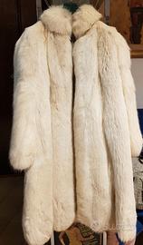 Pelliccia volpe bianca