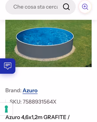 piscina rigida acciaio rotonda 4,60x1,20 