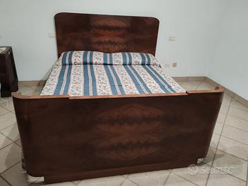 Letto matrimoniale in legno – stile Art Dèco 1948