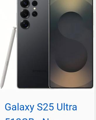 Samsung S25 ultra - 512 gb-  vers. italiana
