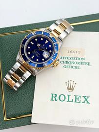 Rolex Submariner Purple 16613, Full set, Permute