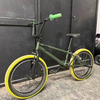 BMX 20" Wipe - Verde Militare/Fluo made in italy