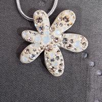 Collana SWAROVSKI Pendente Fiore con Cristalli 
