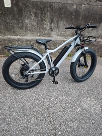 Fat Bike Elettrica 1000W Bafang celle Samsung