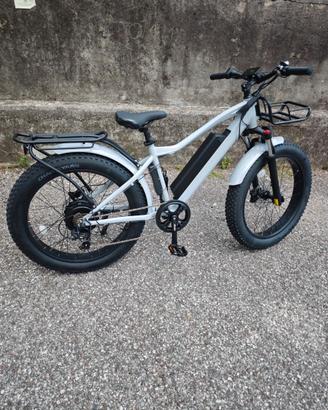 Fat Bike Elettrica 1000W Bafang celle Samsung
