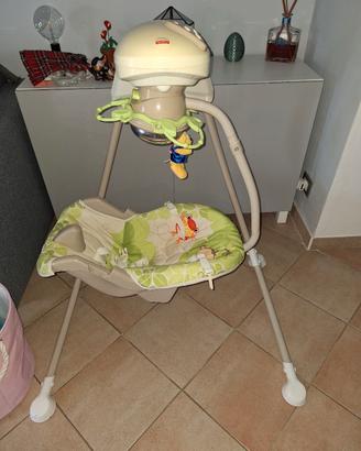 Altalena elettrica per neonati