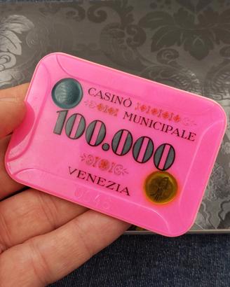 fich*e fiches da collezione del Casinò di Venezia