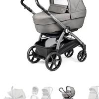 Trio Peg Perego +box +seggiolone Brevi+ abbigliame