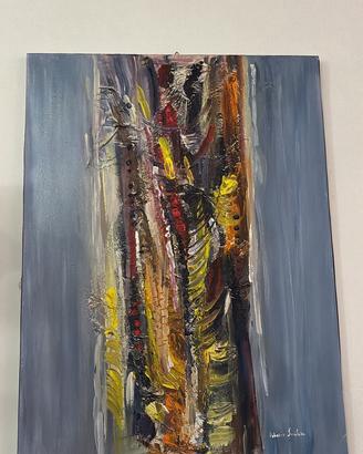 Quadro autentico con firma