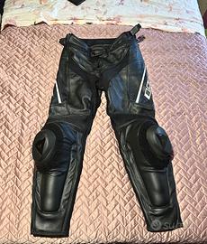 Pantalone Pelle DELTA 3 Nero  DAINESE