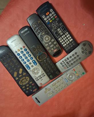 Lotto 7 Telecomandi Vintage Originali SONY, NOKIA