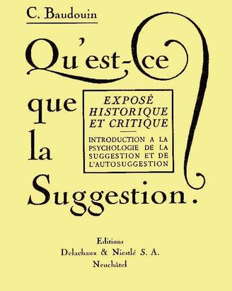 Qu'est-ce que la suggestion?