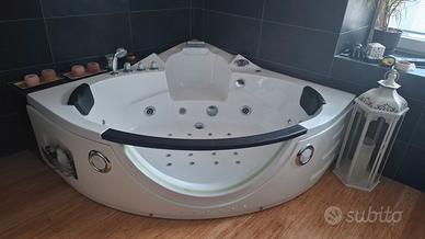 Vasca idromassaggio angolare 152x152 full optional